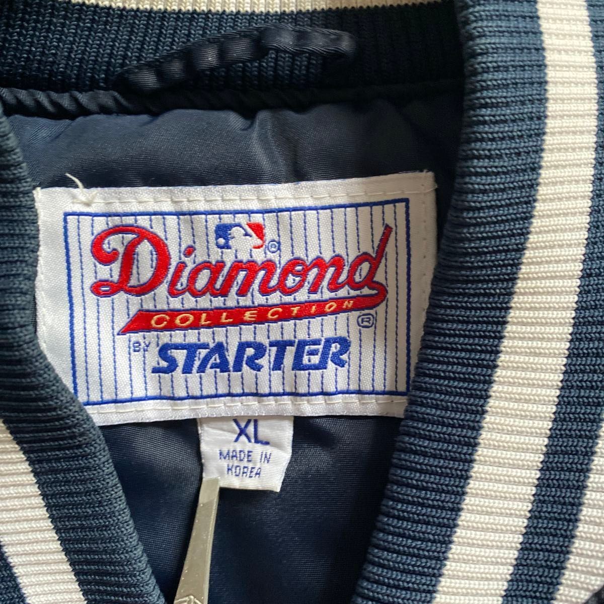 90s  Yankees Varsity Jacket starter XL size No.ks… - image 6