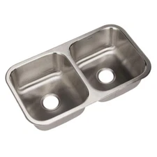 ED-3108-1 Elite Series Undermount Stainless Steel 50/50 Double Bowl Kitchen Sink