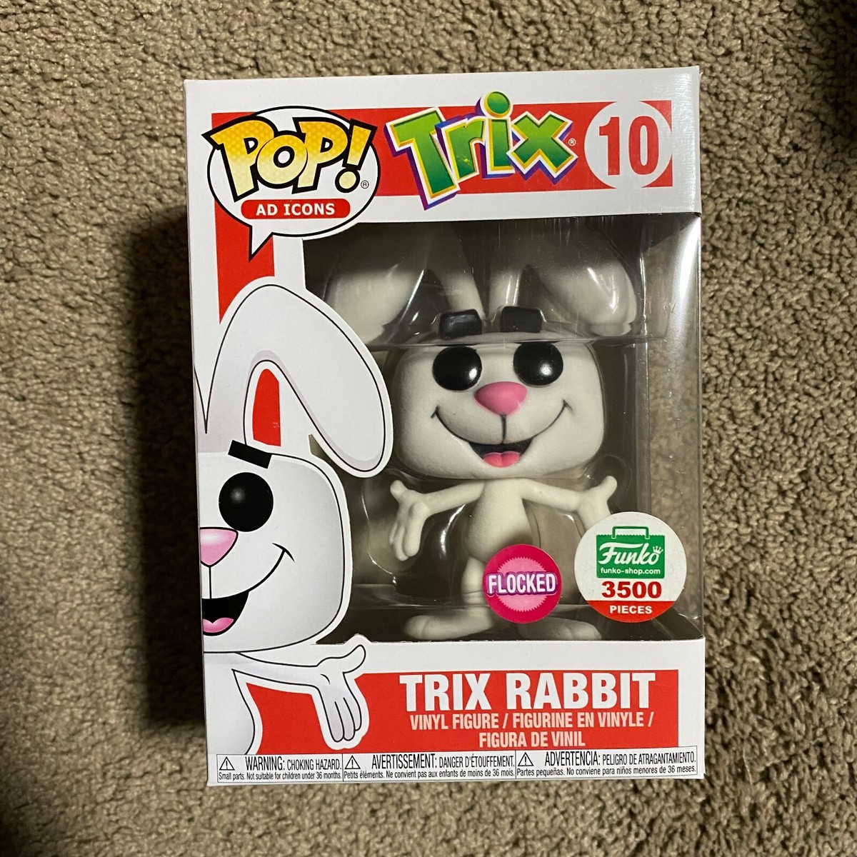 その他 funko wacky wobbler Trix Rabbit Trix Rabbit Cereal Wacky Wobbler by FUNKO New in Box NIB