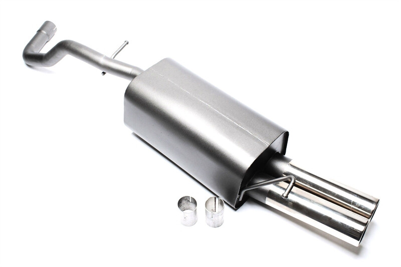 SCARICO Sport rear muffler per A3, Leon, Golf IV, New Beetle, New Beetle Cabrio