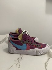 Nike Men's Blazer LOW SACAI KAWS Purple Dusk Sneakers Shoes DM7901-500