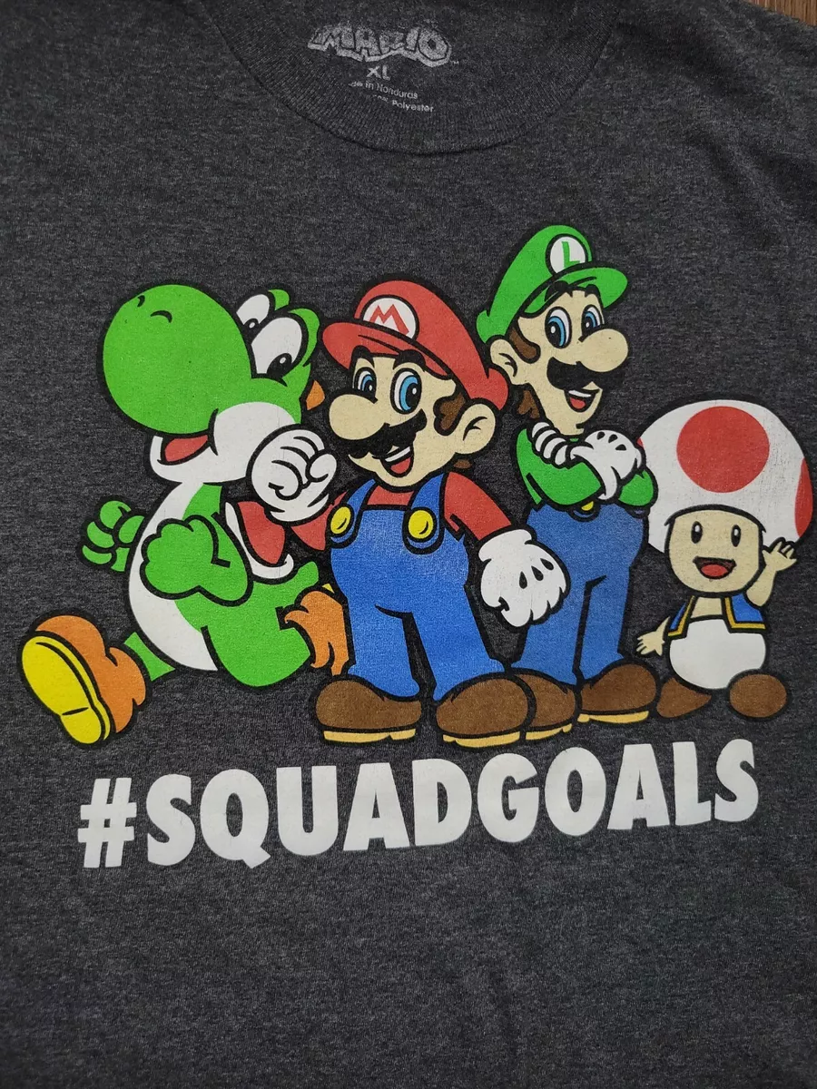 Cartoon Games Mario Brothers And Luigi T-shirts Summer Fashion