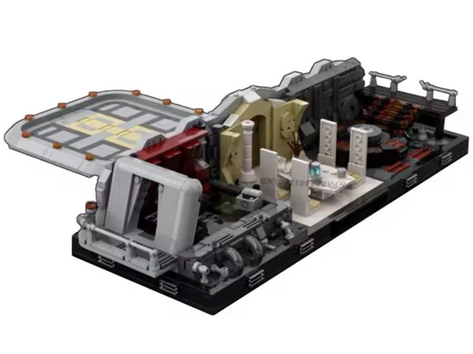 Custom Lego Cloud City Diorama MOC Build 1507PCS NEW Luke Skywalker Darth Vader - Image 2 of 4