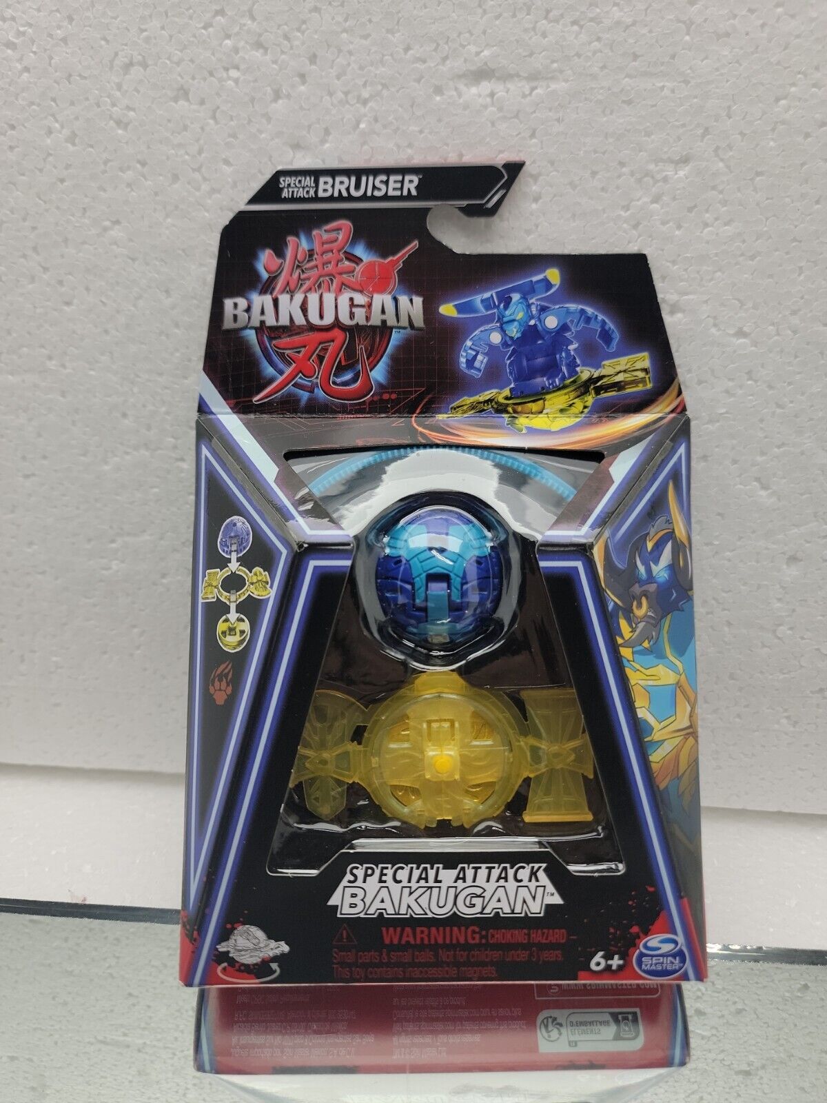 Bakugan 2023 Special Attack Single Figure Bruiser Includes Online