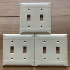 3 BAKELITE VINTAGE SIERRA BEIGE IVORY 2 LINE ...