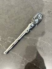 Snap On Tools USA 1/4" Drive Ratchet - Standard Handle LOCKING Flex Head - TX72