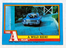 The A-Team 1983 TV Show Topps Card #28 Mr. T