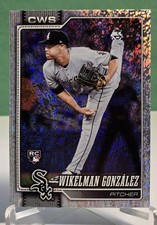 2026 Topps Series 1 Wikelman Gonzalez #167 (RC) Foil Sand  Chicago White Sox
