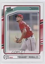2024 Panini Donruss Rated Prospects Yohandy Morales #192 0b3