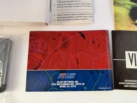 Jack Bros Nintendo Virtual Boy Game Complete MINT, RARE, with Acrylic Case! 🎃  