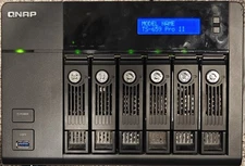 QNAP TS-659 Pro II, 18 TB 6 Disk Bay Network Attached Storage 4 DRIVES INCLUDED