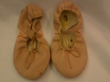 Dance Pre-Owned Ballet Shoes Generic Big Kid 1M Leather Full Sole