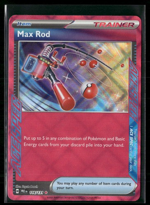 #ad Max Rod 116 131 Holo ACE SPEC Rare SV: Prismatic Evolutions NM $1.70