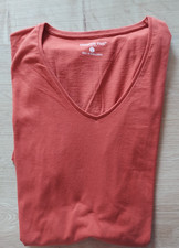 Cedarwood State, T-shirt mit V Aussch. Größe: L ,orange , Baumwolle, Herren #16