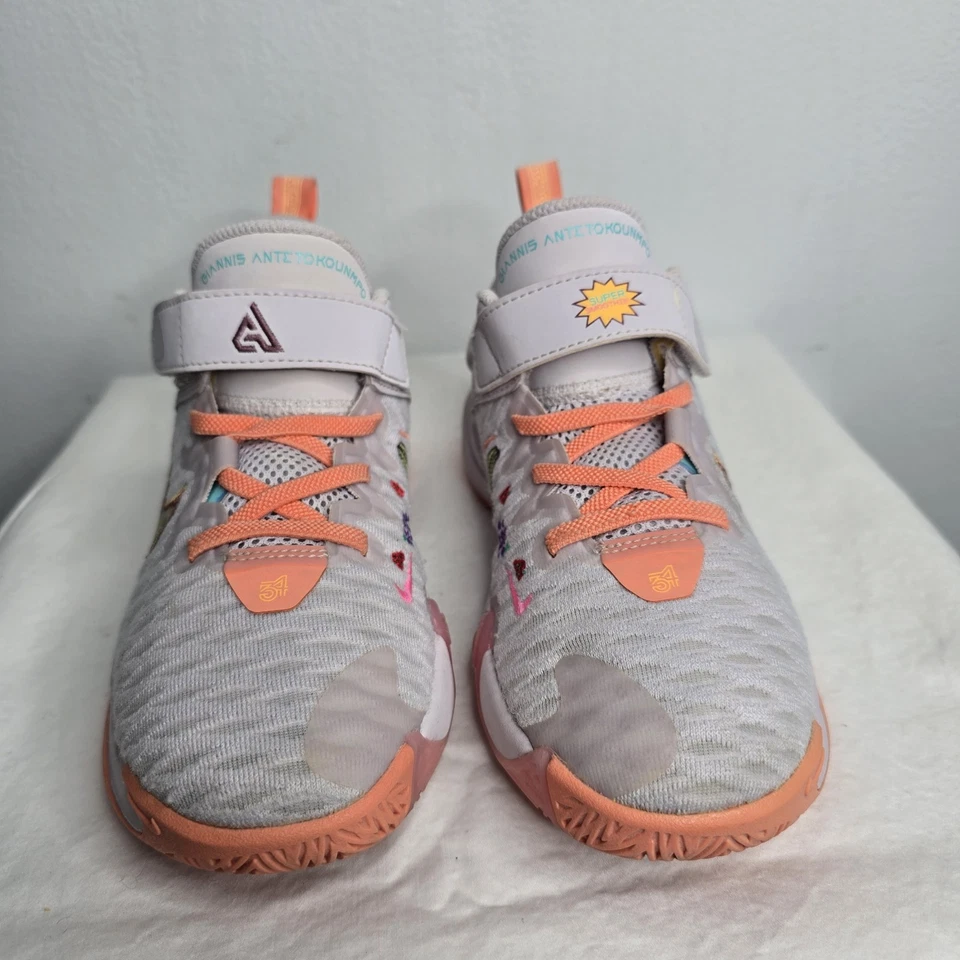 Nike Dm7610-500 Niñas Zapatos 2 años Niños Giannis Inmortalidad Tenis de Baloncesto Foto 2 de 4