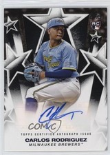 2025 Topps Series 1 Baseball Stars Auto Carlos Rodriguez #BSA-CR Auto 1c1k