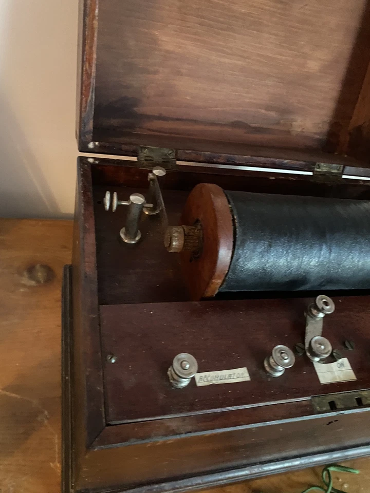 Vintage electric shock machine c1900 - Image 4 of 4