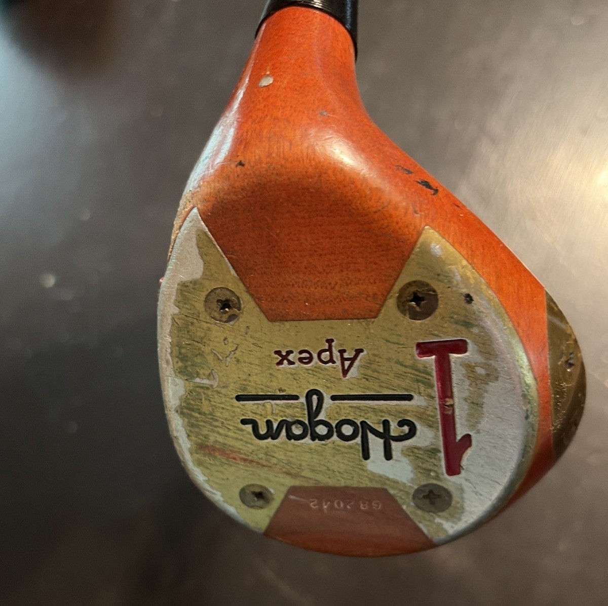 Vintage Ben Hogan Apex Persimmon Wood Set 1-3-5 Flex Steel Shafts