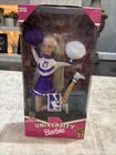 Vintage 1996 Barbie Northwestern University Wildcats Cheerleader Doll Mattel