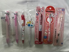 Hello Kitty Ballpoint Mechanical Pencils Set of 7 #186e8b