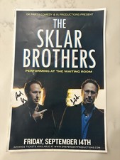 The Sklar Bothers Autographed Poster 18” x 12” Randy & Jason September 14, 2012