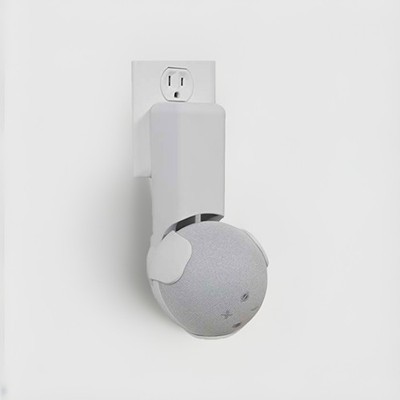 Made for Amazon Outlet Hanger   White (for Echo Dot 4th Generation)