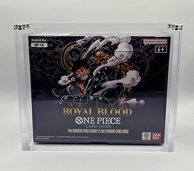 Premium Acryl Case für One Piece OP03-OP14 Booster Display