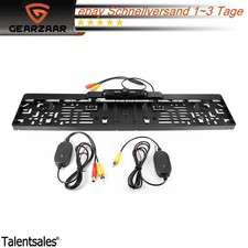 170° IR LED Rückfahrkamera Nachtsicht Nummernschild Kennzeichen Halter Kabellos