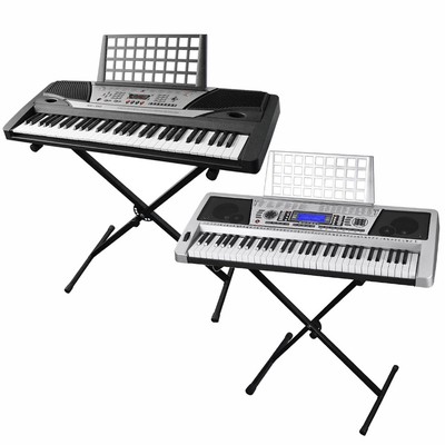 61Key Digital Electronic Keyboard LCD Piano Music Sheet Organ X