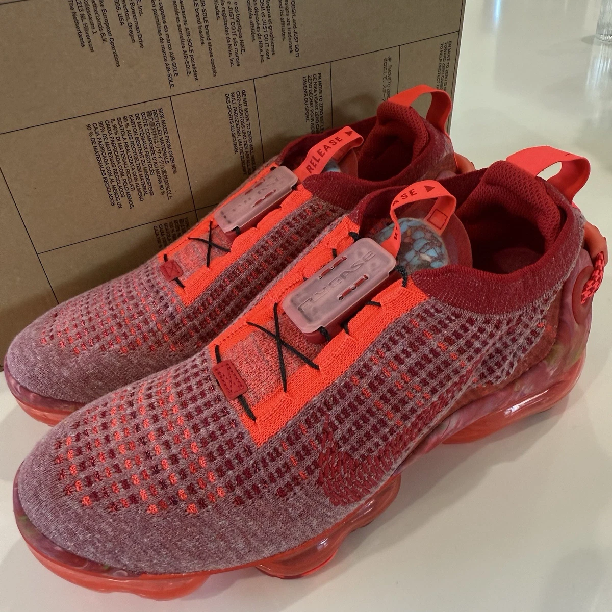 Nike Air VaporMax 2020 Flyknit Team Red for Sale | Authenticity
