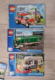 LEGO Illustrated Instruction Manuals Lot City, Minecraft, Ninjago, Technic 50+