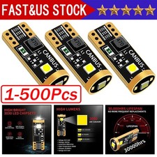 T10 LED License Plate Light Bulbs 6000K Super Bright White 168 2825 194