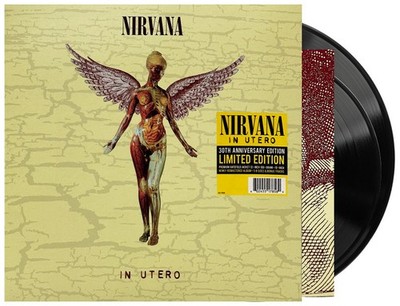 Nirvana In Utero (30th Anniversary Edt.) Vinyl Lp + Vinyl 10'' Neu Versiegelt
