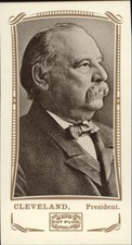 2009 Topps Mayo Mini #56 Grover Cleveland Pres. Card