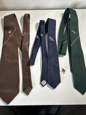 3x Concorde Ties And Pin Badge Vintage Collectable Memorabilia Bundle Airplane