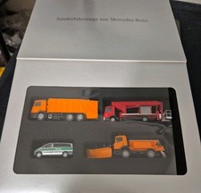 HERPA Feuerwehr SONDERSET von Mercedes-Benz 4x Modelle