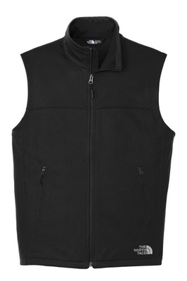 The North Face Ridgewall Vest Mens Black Full Zip Windwall Soft Shell BRAND NEW