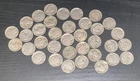 Buffalo Nickels. NO DATE.  Lot of 35