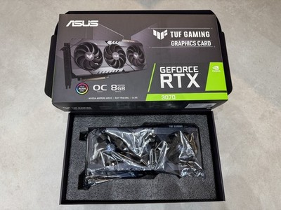 ASUS TUF Gaming RTX 3070 OC 8G   gereinigt, neu bepastet, getestet