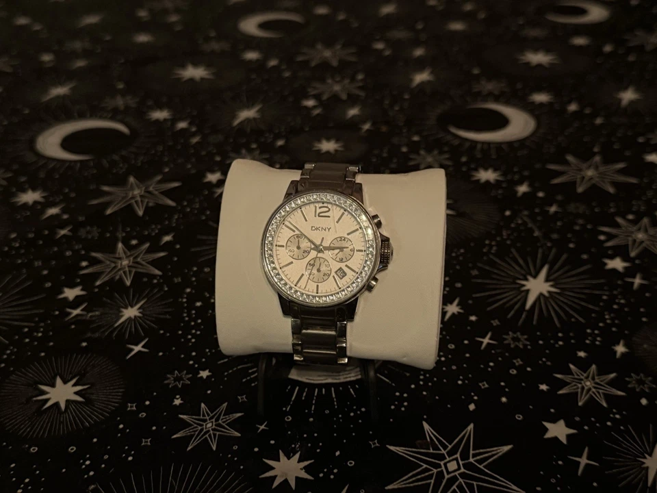 DKNY Women’s Stainless Steel Quartz Watch – Model NY-8083 – Pre-Owned - Image 2 of 4