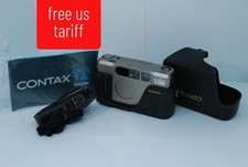"NEAR MINT CASE"Contax T2 Titanium 35mm Point Shoot Film Camera JAPAN 5915