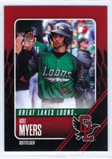 2025 Great Lakes Loons (Class A-Los Angeles Dodgers) Kole Myers