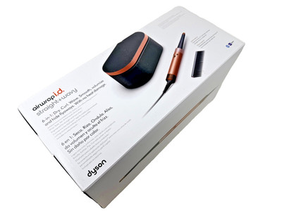New Dyson Airwrap i.d. Multi Styler for Straight + Wavy Hair Amber Silk 6-in-1