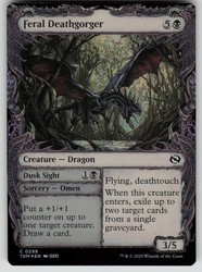 Feral Deathgorger (Showcase Foil) #298 Tarkir: Dragonstorm