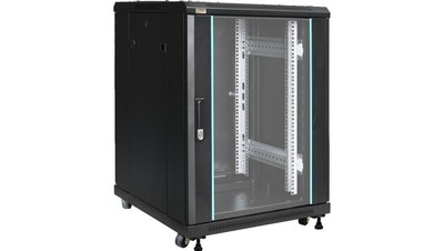 Szafa Rack stojąca do złożenia 15U/ 600x600 Pulsar RS1566