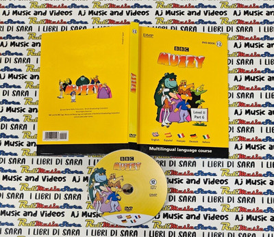 Book Libro+DVD BBC MUZZY 12 LEVEL II PART 6 multilingual language course (A46)