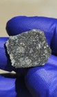 2026 Béni Abbès Meteorite Fall 3.127g Polished Slice w/ Fusion Crust COA — photo 5