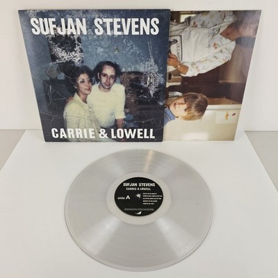 VINYL - Sufjan Stevens - Limited Edition - Clear - Carrie & Lowell Record Album