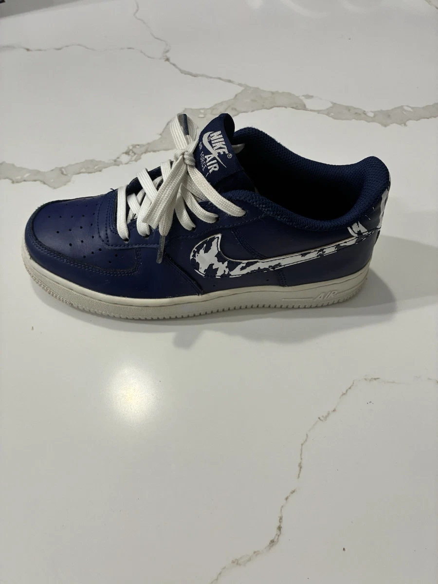 Nike Air Force 1 Low Camo Swoosh - Blue Void | eBay