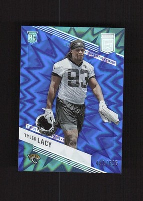 2023 Donruss Elite Status Explosion #190 Tyler Lacy Jacksonville Jaguars #/625